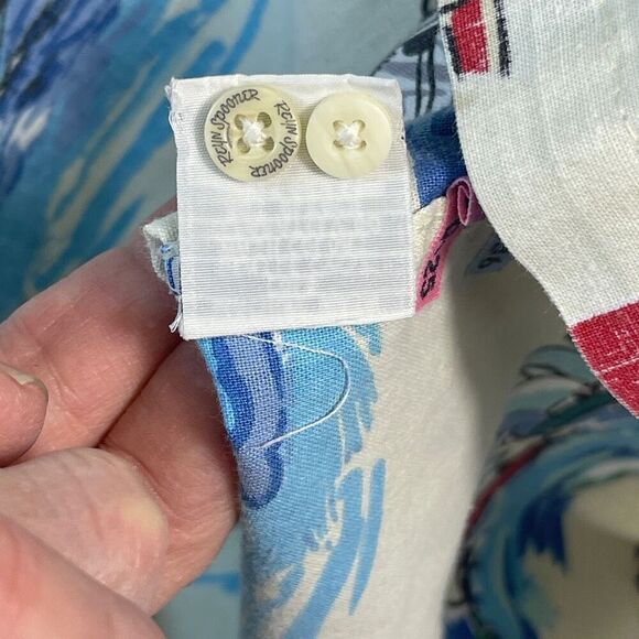 Reyn Spooner Multicolor Classic Pacific Cup Race 2022 Button Up Shirts Large - Picture 9 of 10